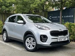 Silver Used 2018 Kia Sportage 2 SUV | £12,500 (Fair price)