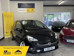Black Used 2016 Vauxhall Corsa SRi Hatchback | £4,895 (Good price)