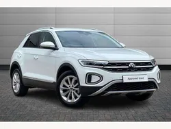 White Used 2022 VW T-Roc Style SUV | £19,995 (Fair price)
