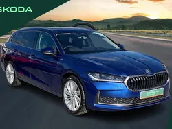 Blue Used 2025 Skoda Superb Estate | £37,995