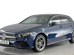 Blue Used 2021 Mercedes A250 AMG line Hatchback | £16,320 (Good price)