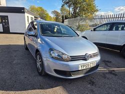Blue Used 2009 VW Golf VI SE Hatchback | £4,499 (Fair price)
