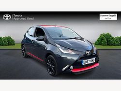 Grey Used 2017 Toyota Aygo x-press Hatchback | £8,854 (A bit pricey)