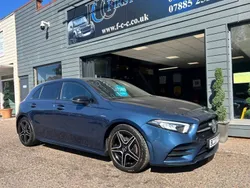 Blue Used 2022 Mercedes A180 Executive Hatchback | £21,495 (A bit pricey)