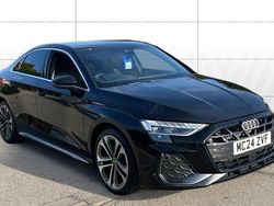 Black Used 2024 Audi A3 S-Line Sedan | £25,981 (Fair price)