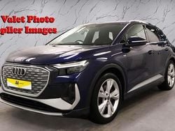 Blue Used 2022 Audi Q4 e-tron S-Line SUV | £22,195