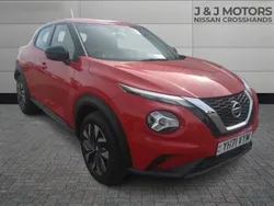 Red Used 2021 Nissan Juke Acenta SUV | £13,295 (Fair price)
