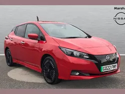 Red Used 2022 Nissan Leaf N-Connecta Hatchback | £11,240 (Fair price)