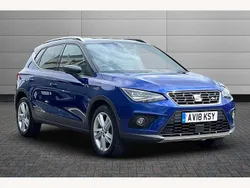 Blue Used 2018 Seat Arona FR SUV | £9,490 (Fair price)