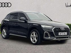 Black Used 2022 Audi Q5 S-Line SUV | £31,044 (Fair price)