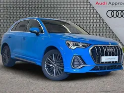 Blue Used 2019 Audi Q3 S-Line SUV | £21,995 (Fair price)