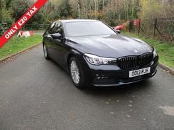 Blue Used 2017 BMW 740 Comfort Edition Sedan | £17,495 (Fair price)