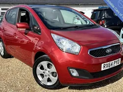 Red Used 2014 Kia Venga 3 Hatchback | £7,495 (Expensive)