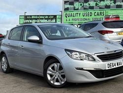 Silver Used 2015 Peugeot 308 Active Hatchback | £4,700 (Fair price)
