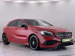 Red Used 2017 Mercedes A200 AMG line Hatchback | £14,390 (Fair price)