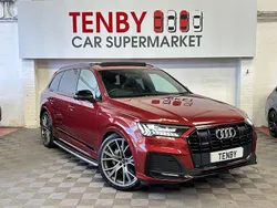 Red Used 2020 Audi Q7 Comfort SUV | £41,795 (A bit pricey)