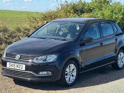 Black Used 2015 VW Polo SE Hatchback | £7,199 (Fair price)