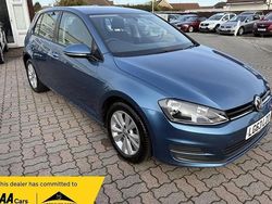 Blue Used 2013 VW Golf VII SE Hatchback | £6,450 (Fair price)