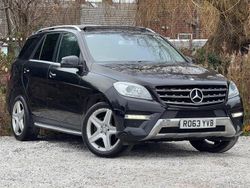 Black Used 2013 Mercedes ML350 AMG SUV | £10,495 (Super price)