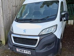 White Used 2018 Peugeot Boxer Van | £2,500