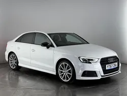 White Used 2017 Audi A3 Black Edition Sedan | £13,550 (Fair price)