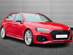 Red Used 2020 Audi RS4 Design Estate | £49,995 (Expensive)
