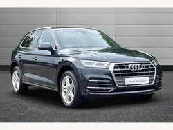 Blue Used 2020 Audi Q5 S-Line SUV | £25,350 (Good price)
