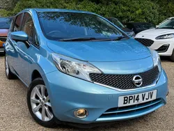 Blue Used 2014 Nissan Note S MPV | £4,990 (Fair price)