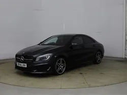 Black Used 2014 Mercedes CLA180 AMG Sedan | £9,995 (Fair price)