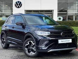 Black New 2025 VW T-Cross R-line SUV | £26,390 (A bit pricey)