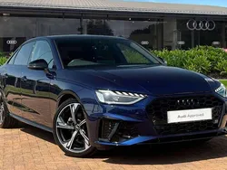 Blue Used 2024 Audi A4 Black Edition Sedan | £26,490 (Fair price)
