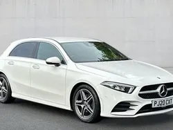 White Used 2020 Mercedes A200 AMG Line Premium Hatchback | £20,995 (Expensive)
