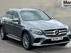 Grey Used 2019 Mercedes GLC250 AMG Line Premium SUV | £23,420 (Fair price)