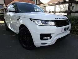 White Used 2014 Land Rover Range Rover Sport HSE SUV | £13,999 (Fair price)