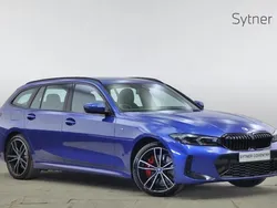 Blue Used 2024 BMW 330e M Sport Estate | £38,000 (Fair price)