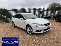 White Used 2018 Seat Leon ST SE Dynamic Estate | £7,995 (Fair price)