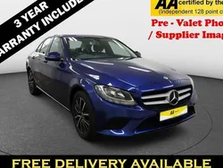 Blue Used 2019 Mercedes C180 SE Sedan | £15,995 (Fair price)