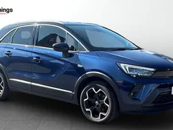 Blue Used 2022 Vauxhall Crossland Ultimate SUV | £12,494 (Fair price)