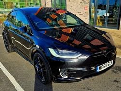 Black Used 2018 Tesla Model X SUV | £31,995 (Expensive)
