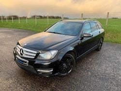Black Used 2013 Mercedes C250 AMG Estate | £5,995 (Fair price)