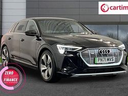 Black Used 2021 Audi e-tron S-Line SUV | £20,700 (Fair price)