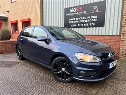 Blue Used 2016 VW Golf VII R-line Edition Hatchback | £12,490 (A bit pricey)