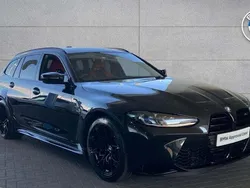Black sapphire metallic paint Used 2023 BMW M3 Competition Edition Estate | £70,563 (Good price)