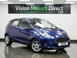 Blue Used 2016 Ford Fiesta Zetec Hatchback | £4,000 (Good price)