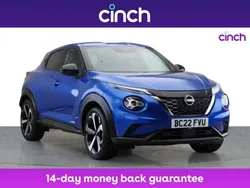 Blue Used 2022 Nissan Juke Tekna SUV | £18,999 (Fair price)