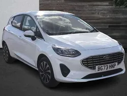White Used 2023 Ford Fiesta Titanium Hatchback | £14,490 (Fair price)