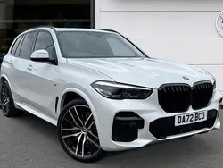 White Used 2022 BMW X5 M Sport SUV | £47,806 (Fair price)