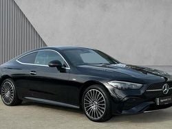 Obsidian black metallic Used 2025 Mercedes CLE300 AMG Line Premium Plus Coupe | £50,990 (Fair price)