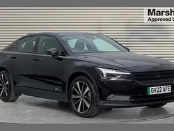 Black Used 2022 Polestar 2 Long Range Dual motor Sedan | £24,359 (Fair price)