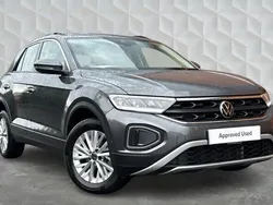 Grey Used 2023 VW T-Roc Life SUV | £19,050 (Fair price)